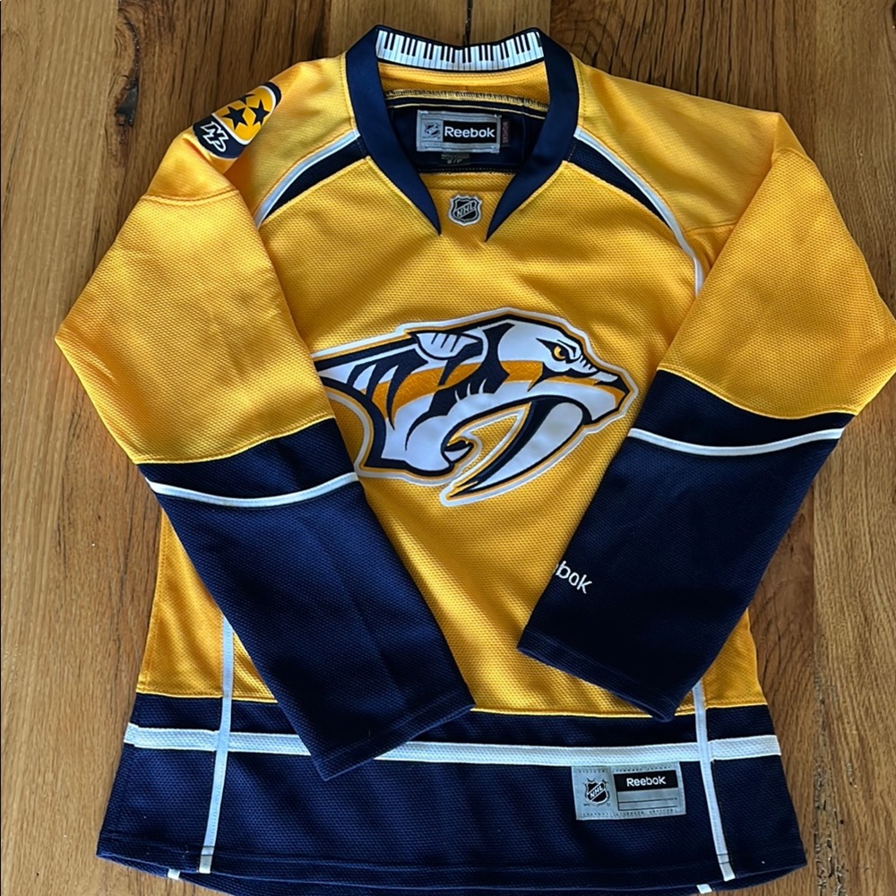 Reebok Nashville Predator Hockey Jersey